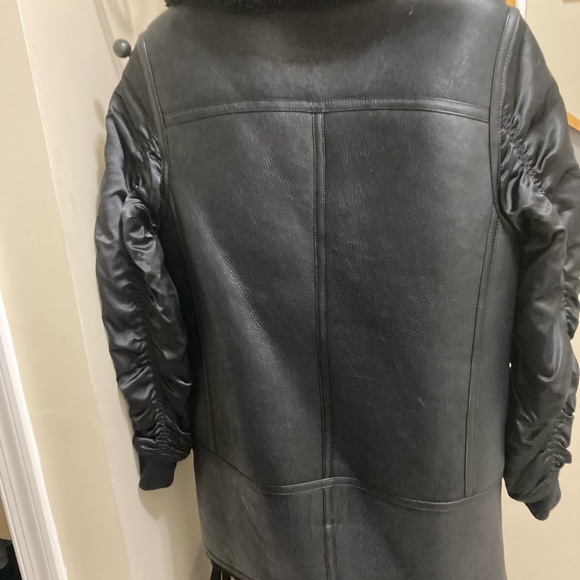 Andrew Marc Shearling Coat - Picture 3 of 6